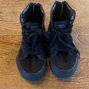 Little kids Vans Sk8 Hi Zip, 10.5